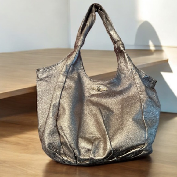 Elliott Lucca metallic leather bag - Picture 1 of 12